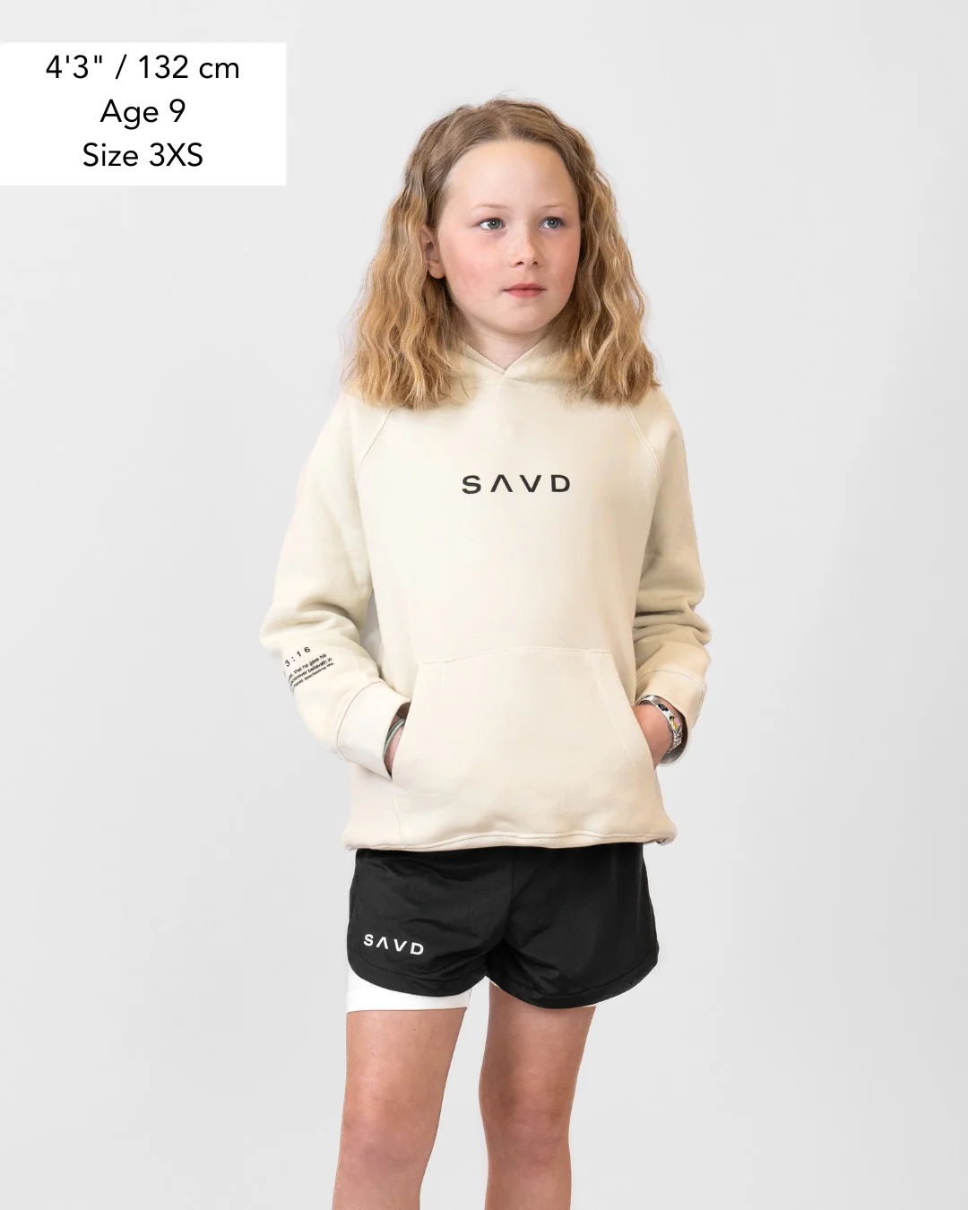 1 Peter 5:7 'Peaceful Trust' Girls Performance Shorts - Image 12
