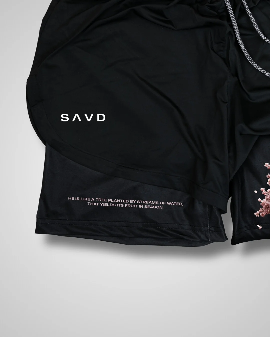 Psalm 1:3 'Planted by water' Women’s Performance Shorts - Image 3