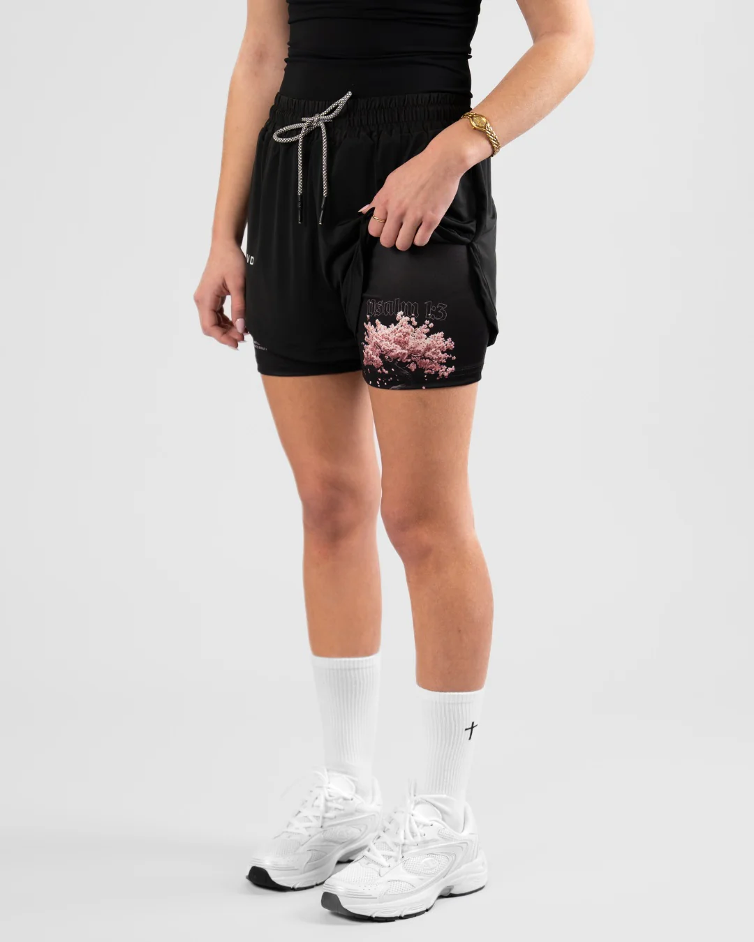 Psalm 1:3 'Planted by water' Women’s Performance Shorts - Image 6
