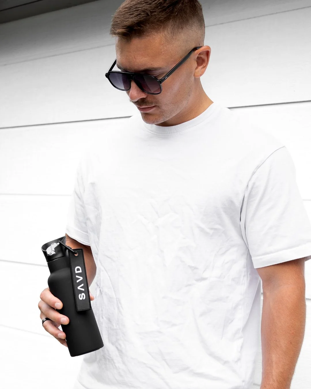 Flip Straw Stainless Steel Water Bottle - Image 5