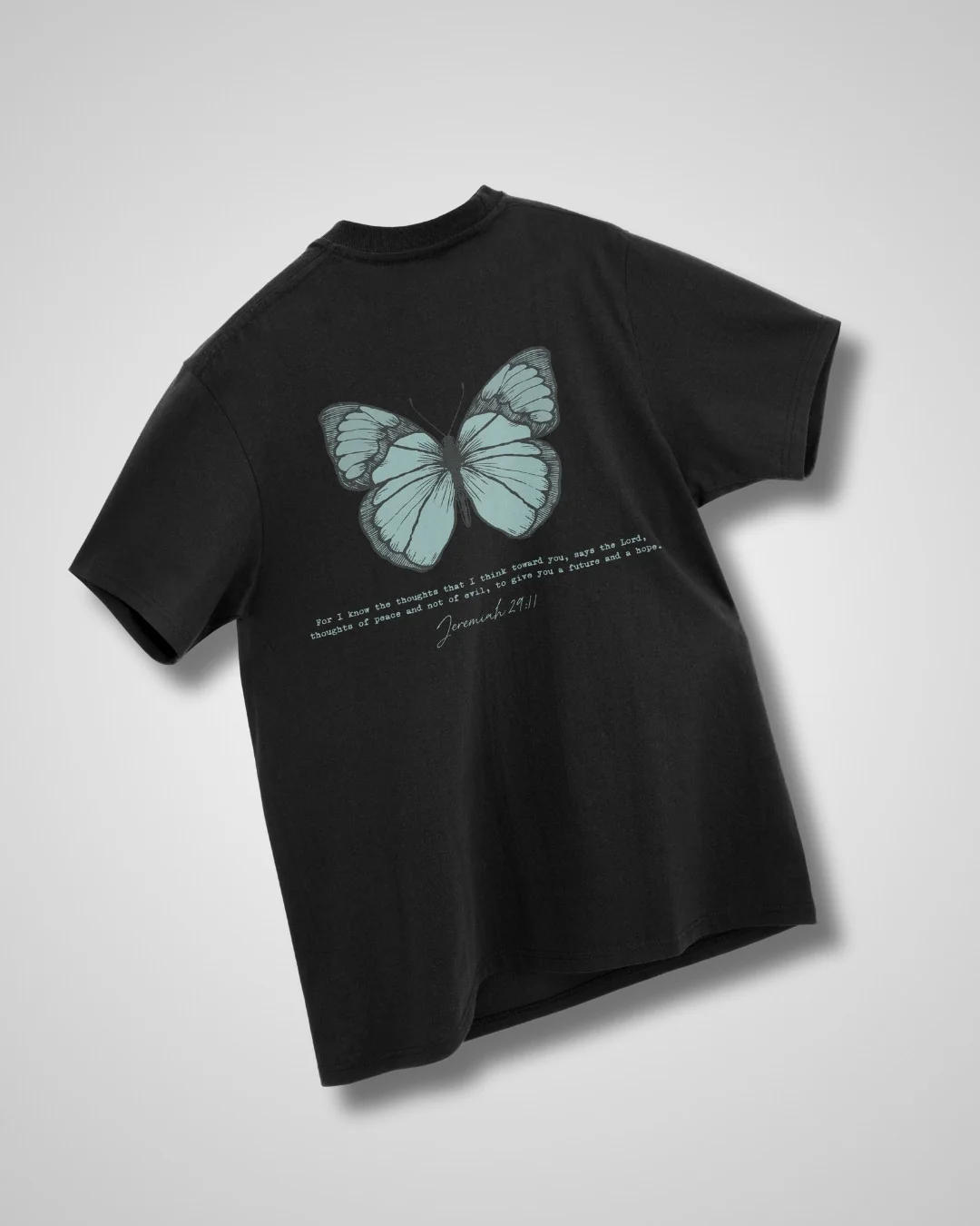 Jeremiah 29:11 'Wings of Hope' Women’s Oversized T-Shirt - Image 6
