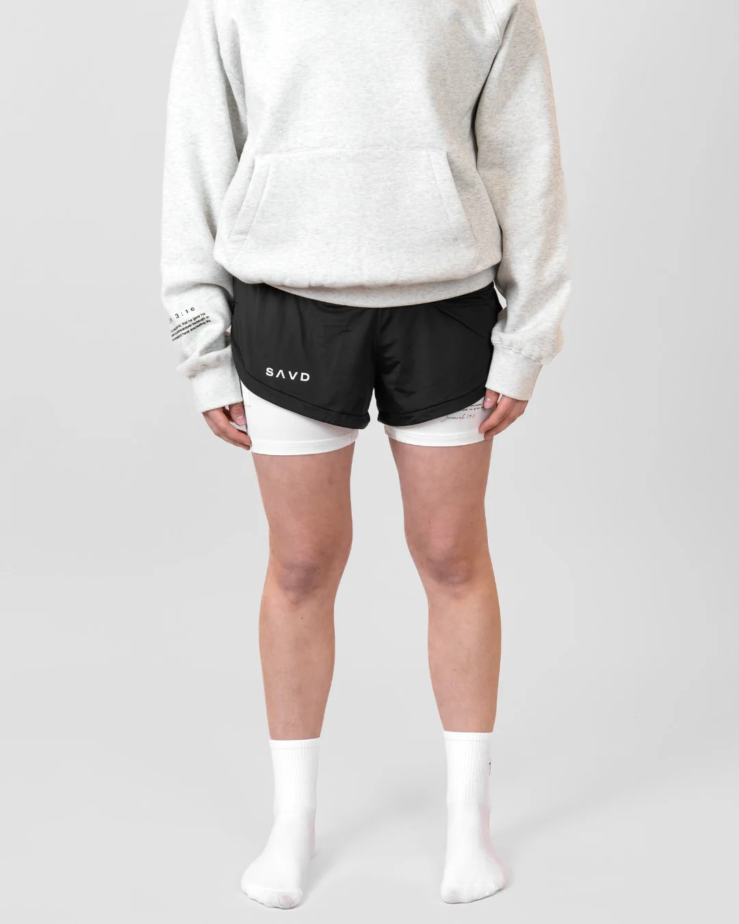 Jeremiah 29:11 'Wings of Hope' Girls Performance Shorts - Image 4