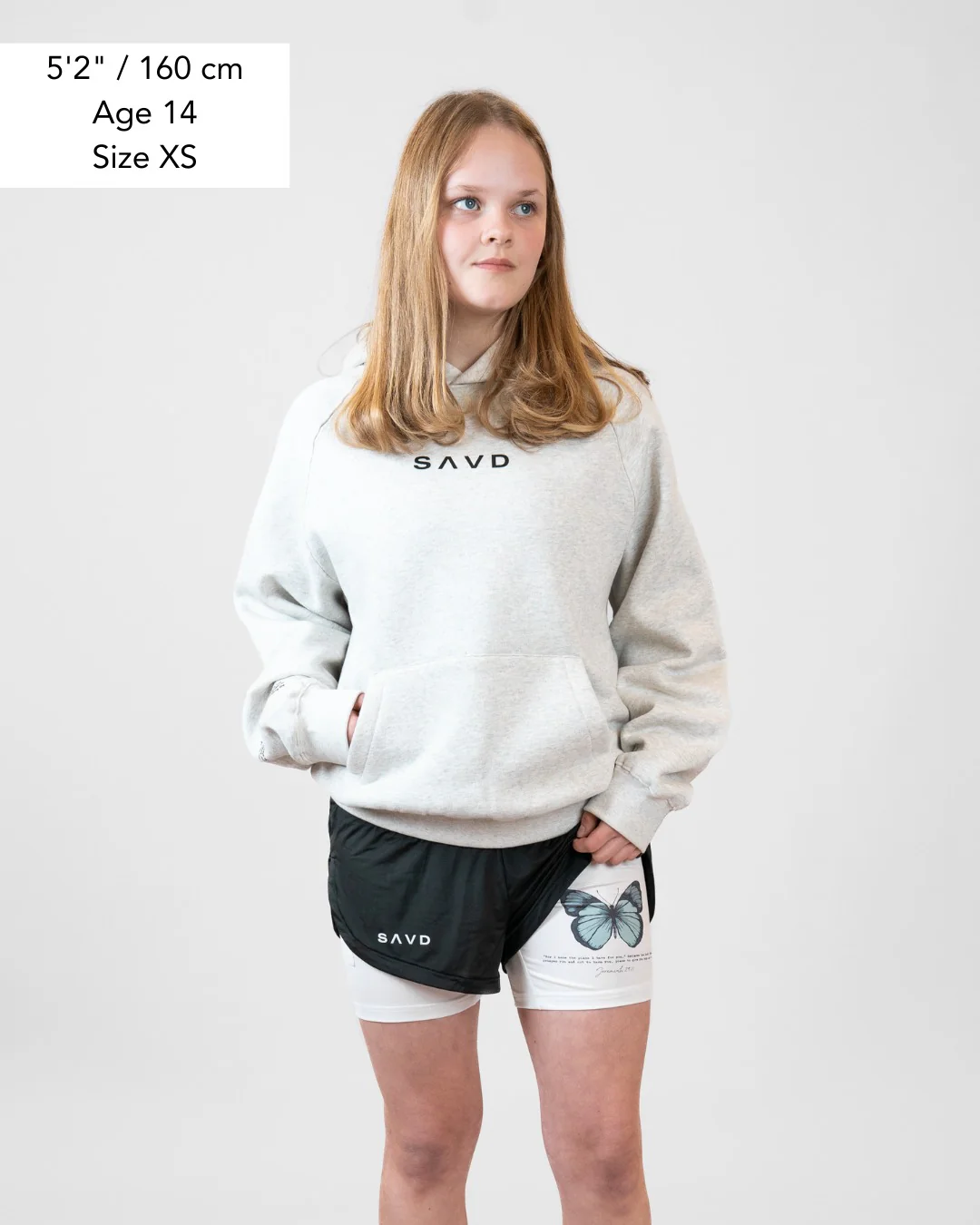 Jeremiah 29:11 'Wings of Hope' Girls Performance Shorts - Image 7