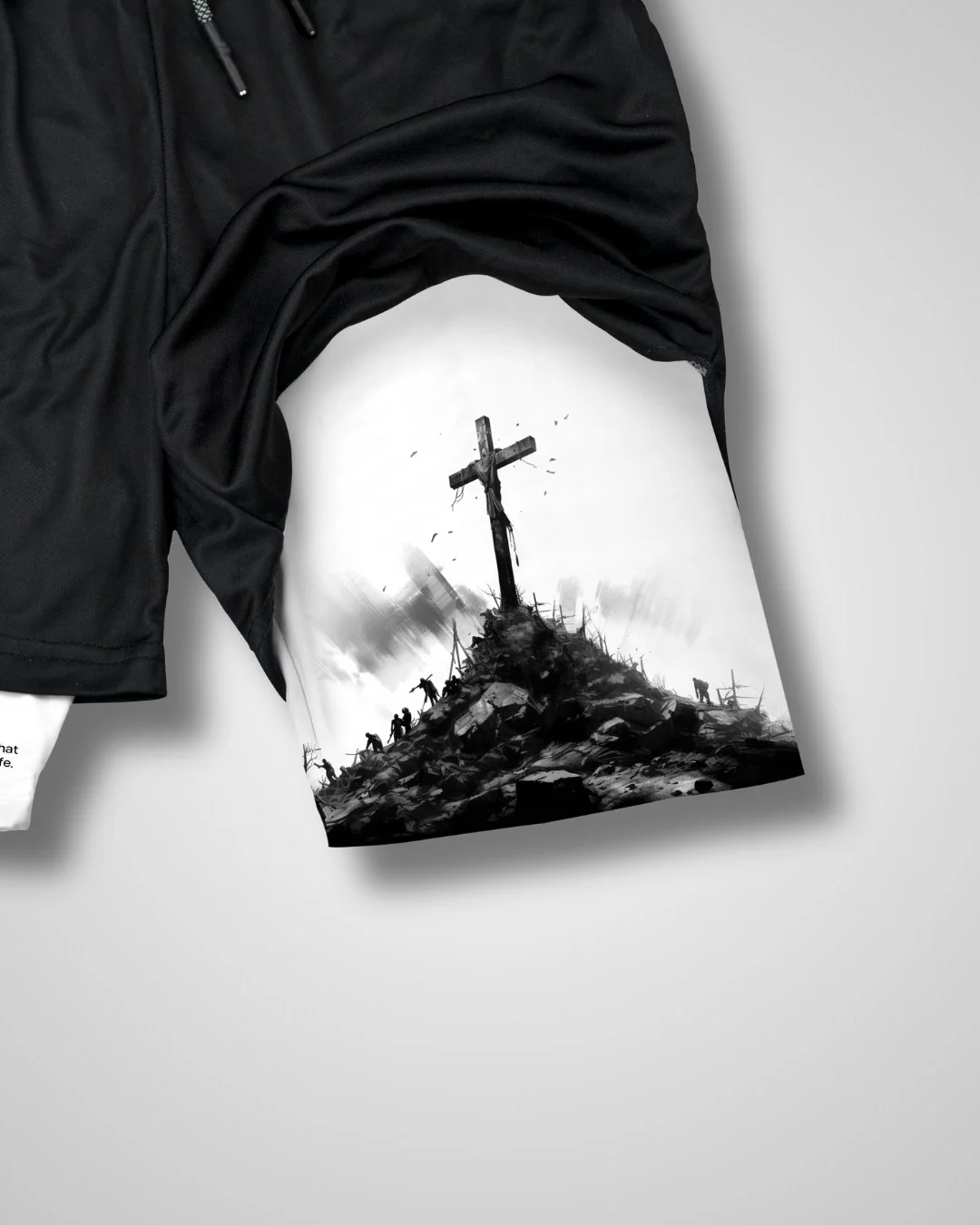 John 3:16 'The Cross' Youth Performance Shorts - Image 2