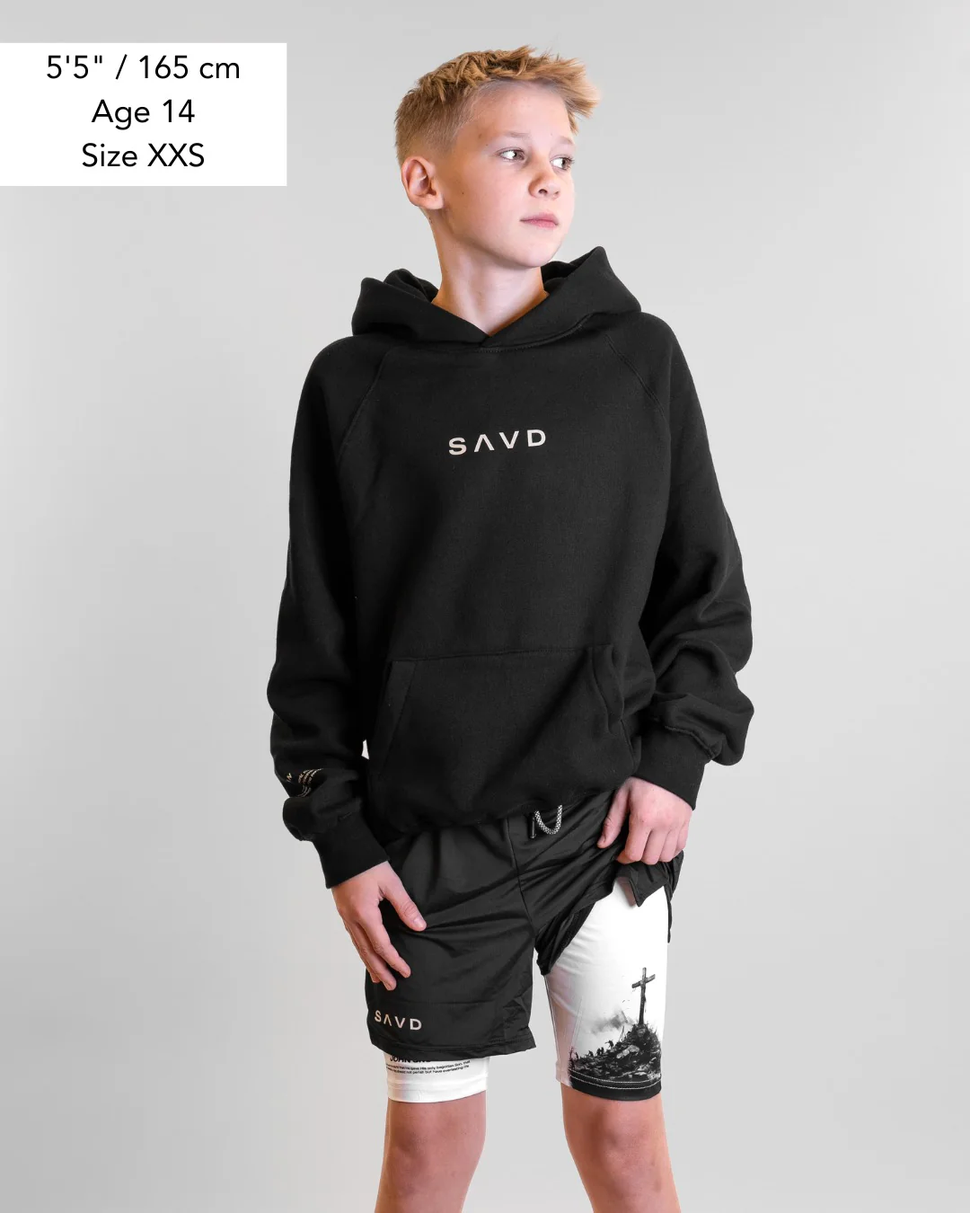 John 3:16 'The Cross' Youth Performance Shorts - Image 9