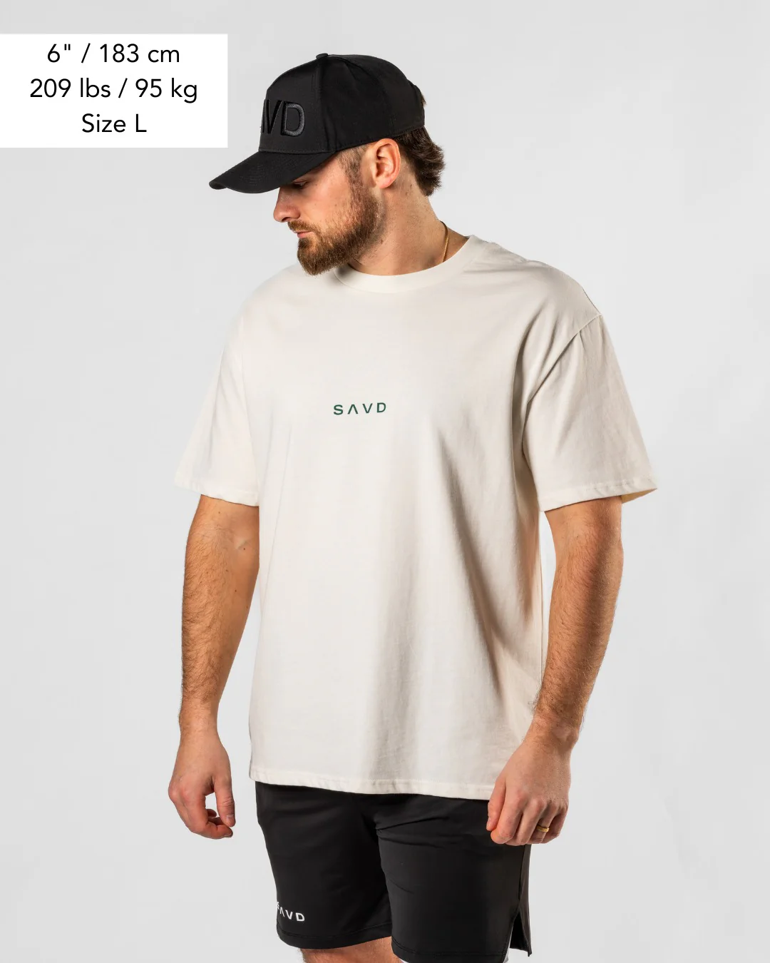 John 3:16 ’Varsity Scripture’ Men’s Oversized T-Shirt - Image 3