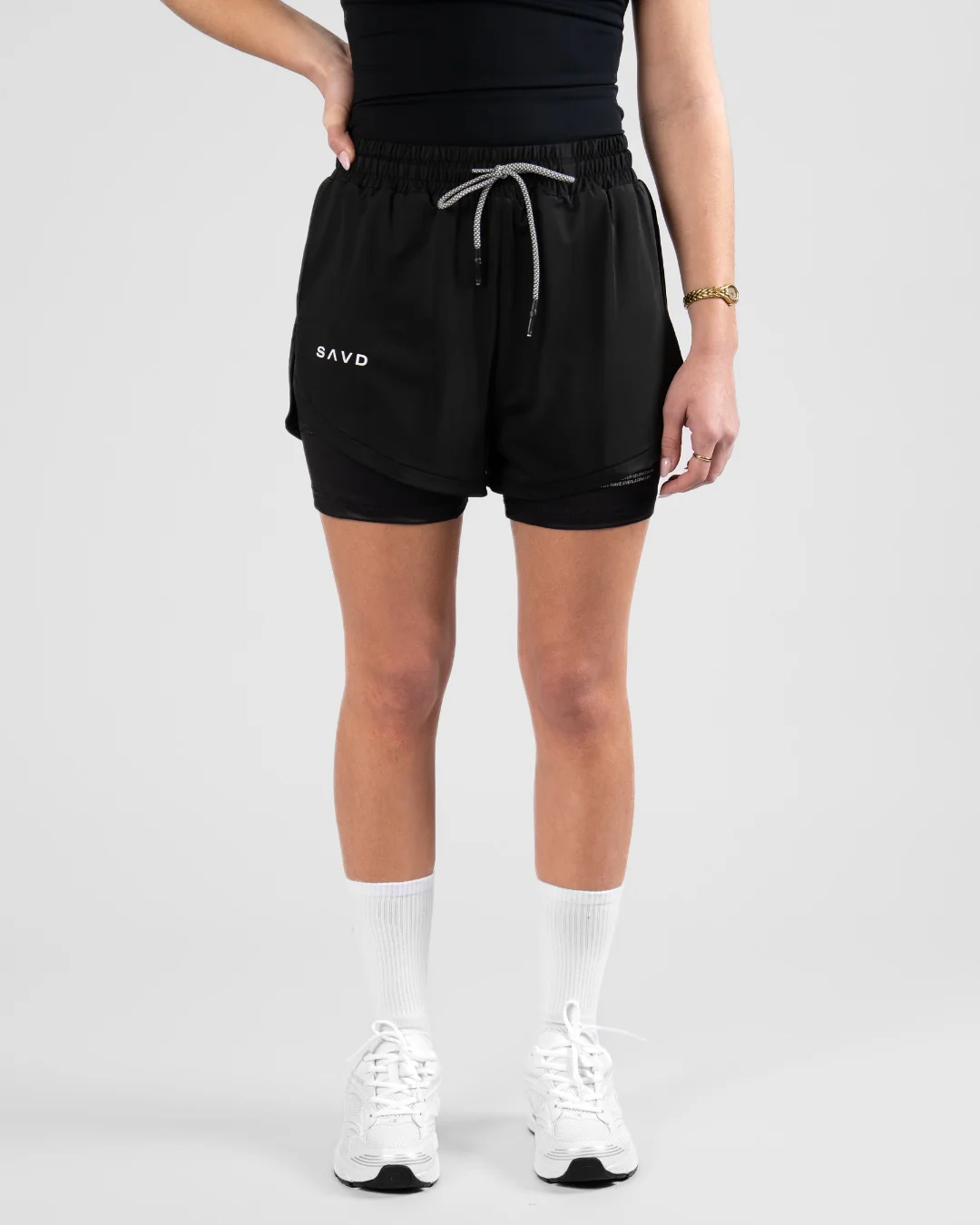 John 3:16 ’Varsity Scripture’ Women’s Performance Shorts - Image 5