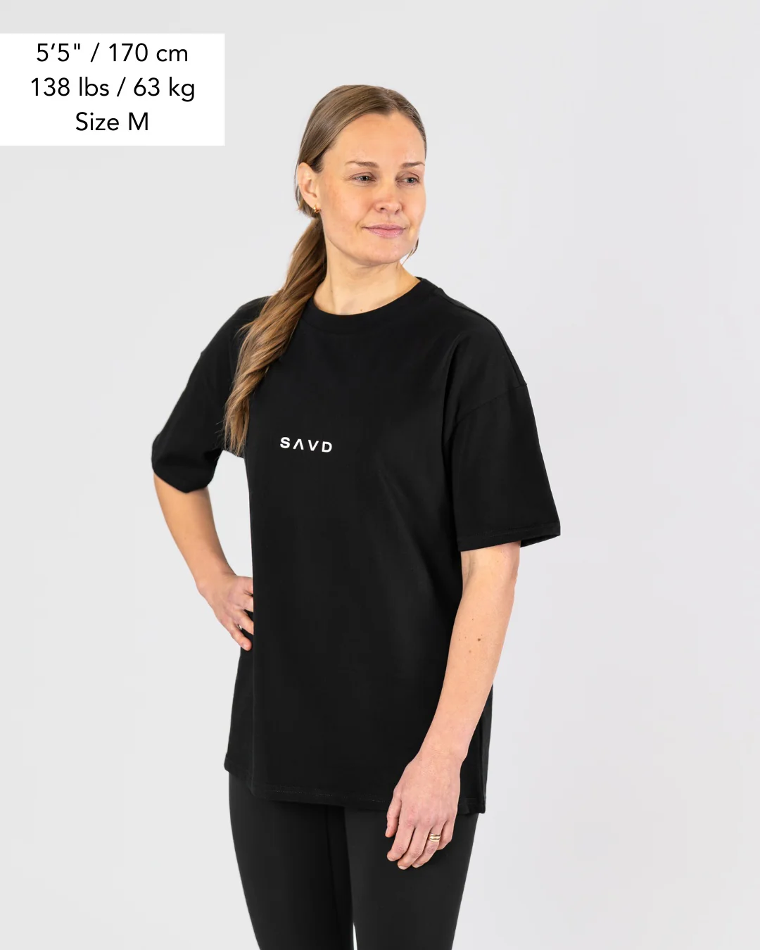 Joshua 1:9 'Never Alone' Women’s Oversized T-Shirt - Image 3