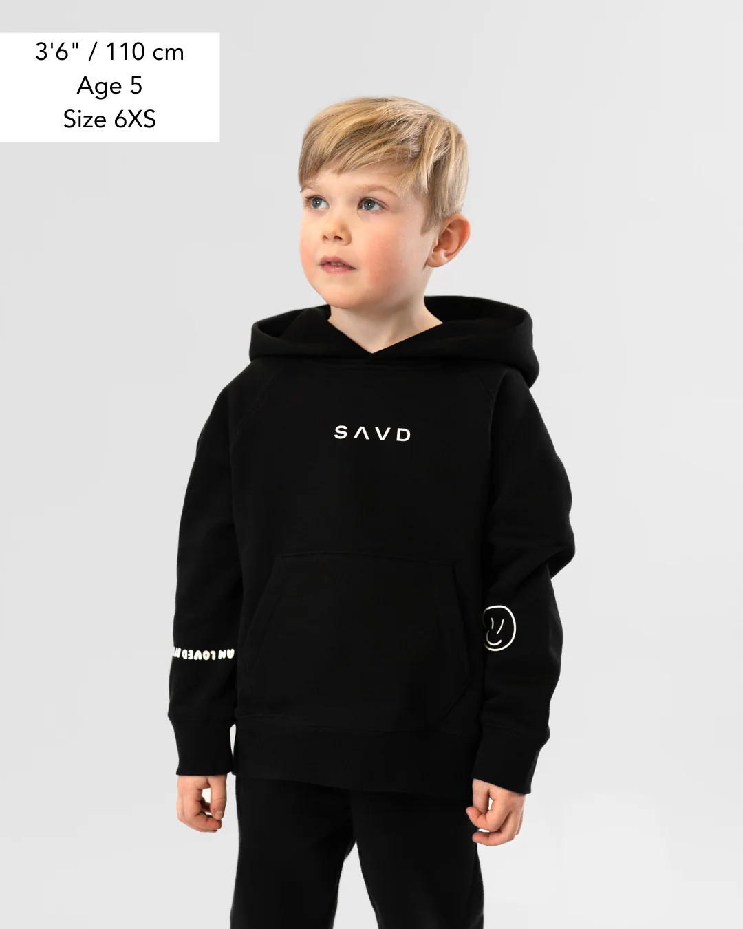 Loved by God Youth Oversized Hoodie - Image 5