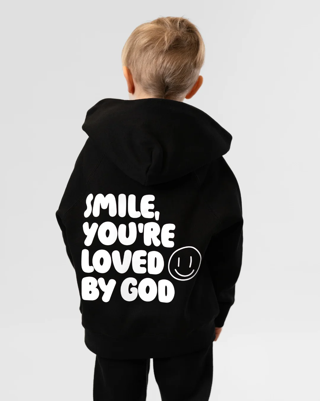 Loved by God Youth Oversized Hoodie - Image 6