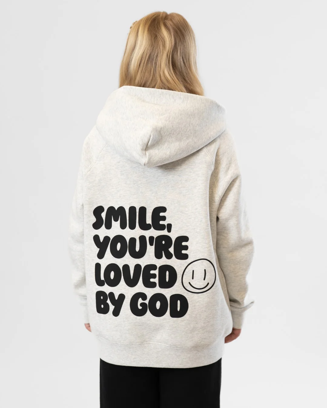 Loved by God Youth Oversized Hoodie - Image 8