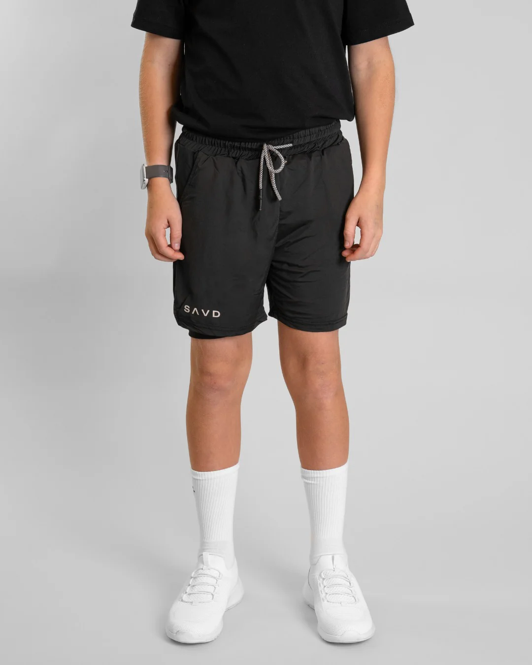 Philippians 4:13 'Strength in Christ' Youth Performance Shorts - Image 6