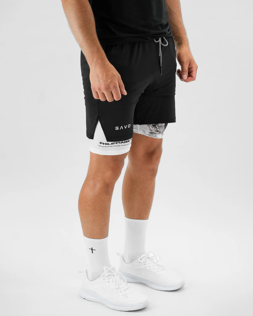 Philippians 4:13 Warrior Performance Shorts - Image 10