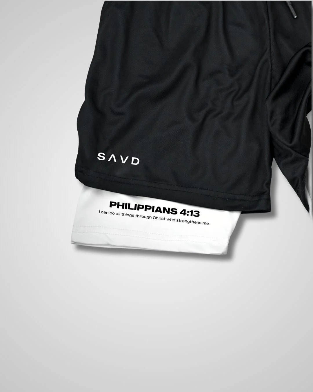 Philippians 4:13 Warrior Performance Shorts - Image 3