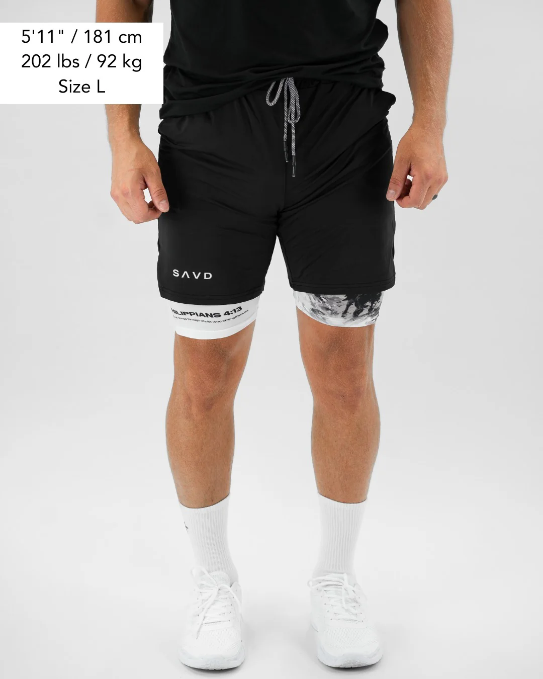 Philippians 4:13 Warrior Performance Shorts - Image 5