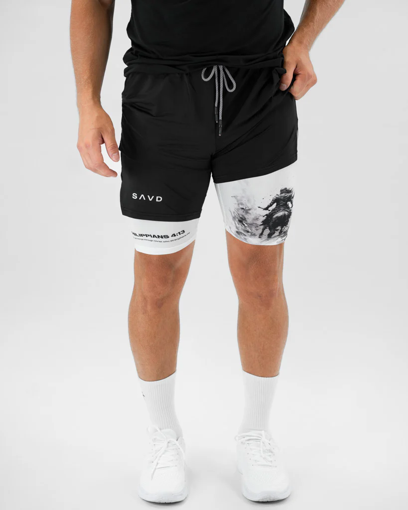 Philippians 4:13 Warrior Performance Shorts - Image 6
