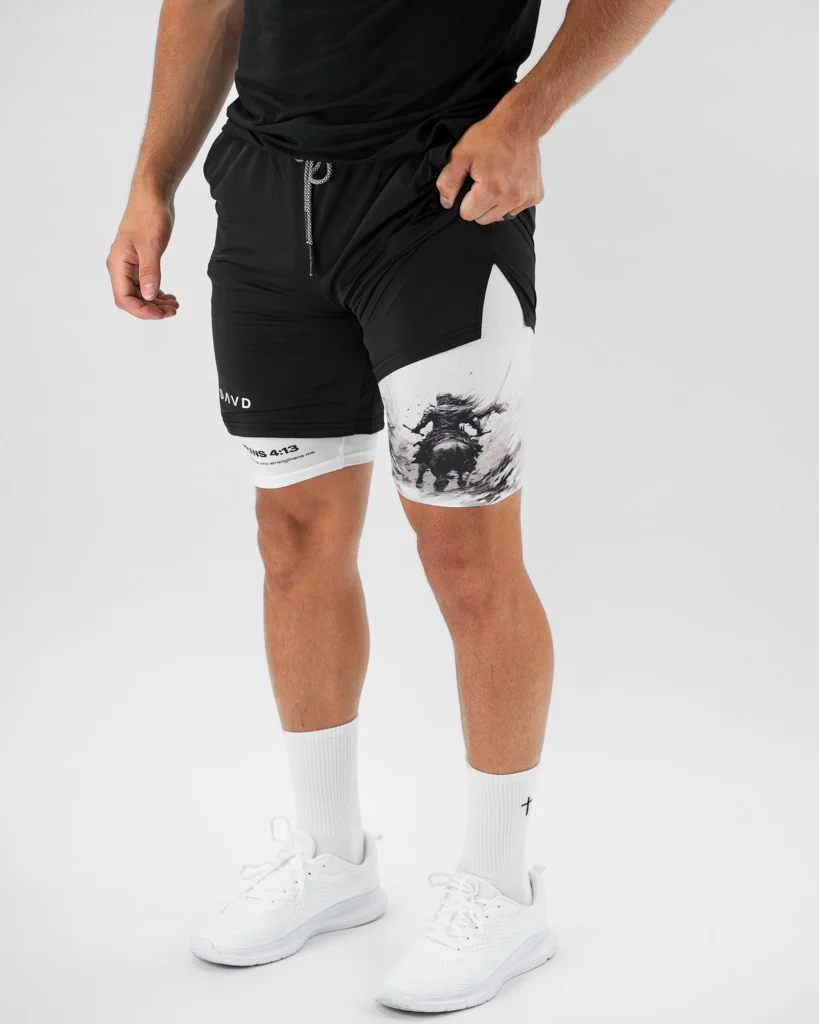 Philippians 4:13 Warrior Performance Shorts - Image 7