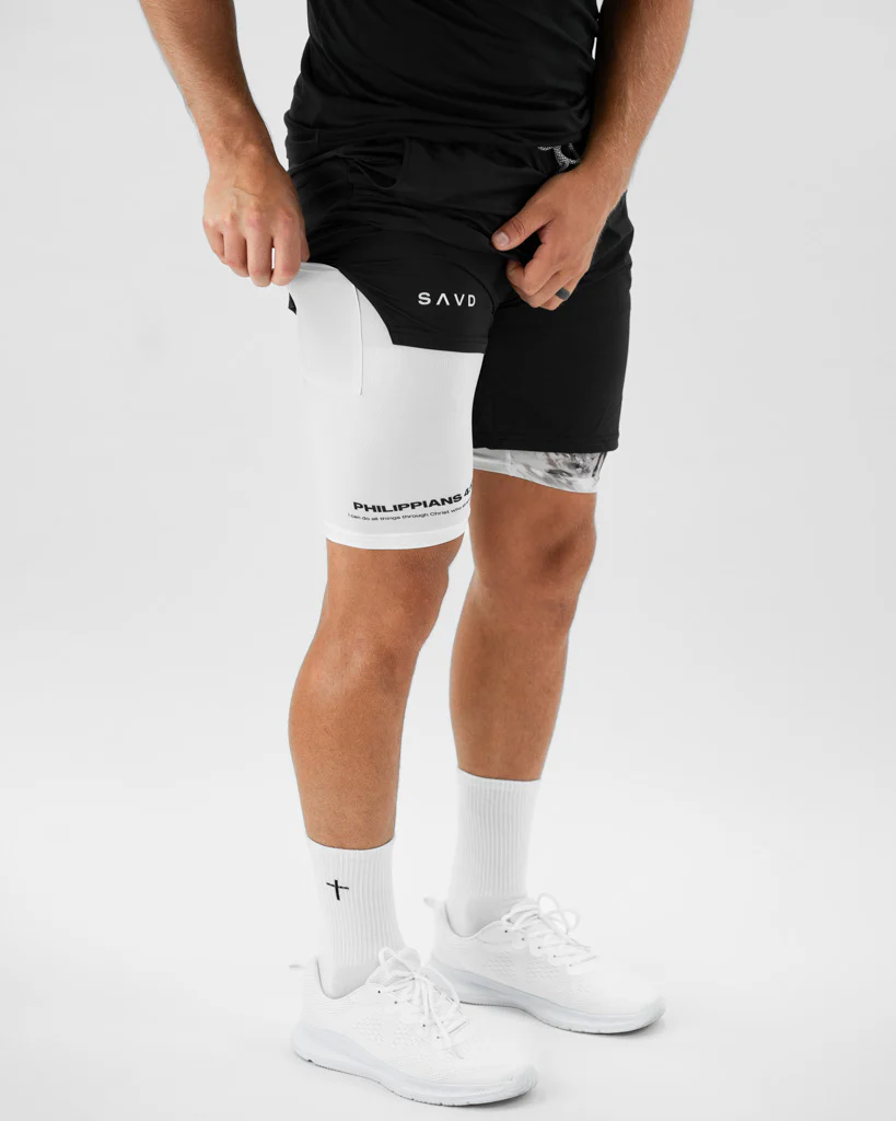 Philippians 4:13 Warrior Performance Shorts - Image 9