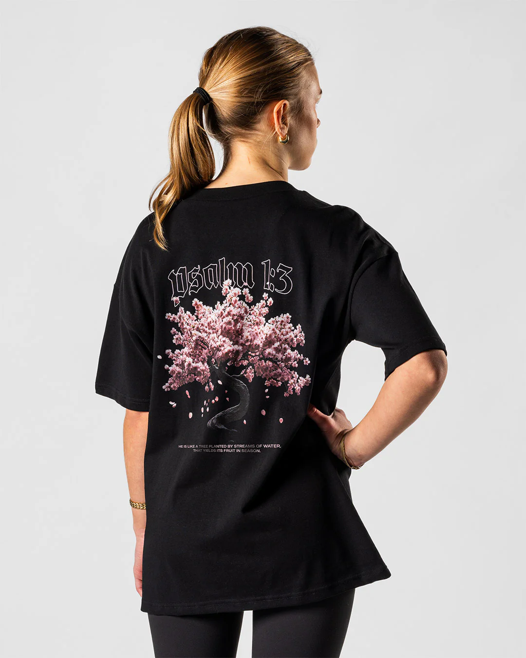 Psalm 1:3 'Planted by water' Women’s Oversized T-Shirt - Image 4