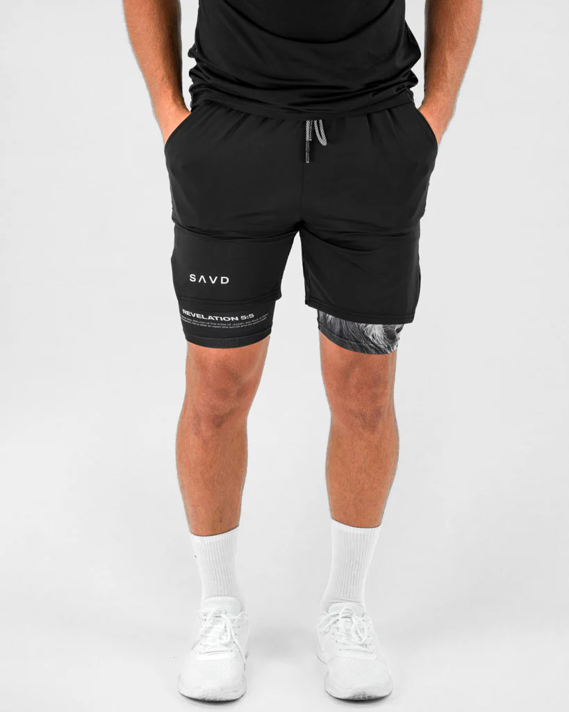 Revelation 5:5 Lion Performance Shorts - Image 8