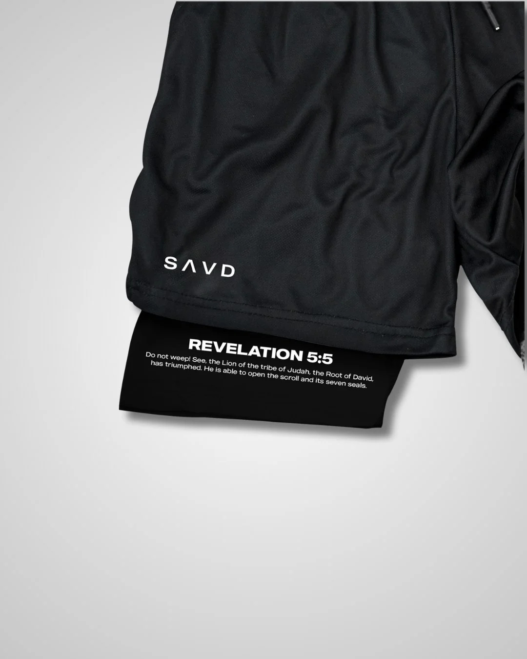 Revelation 5:5 Lion Performance Shorts - Image 3