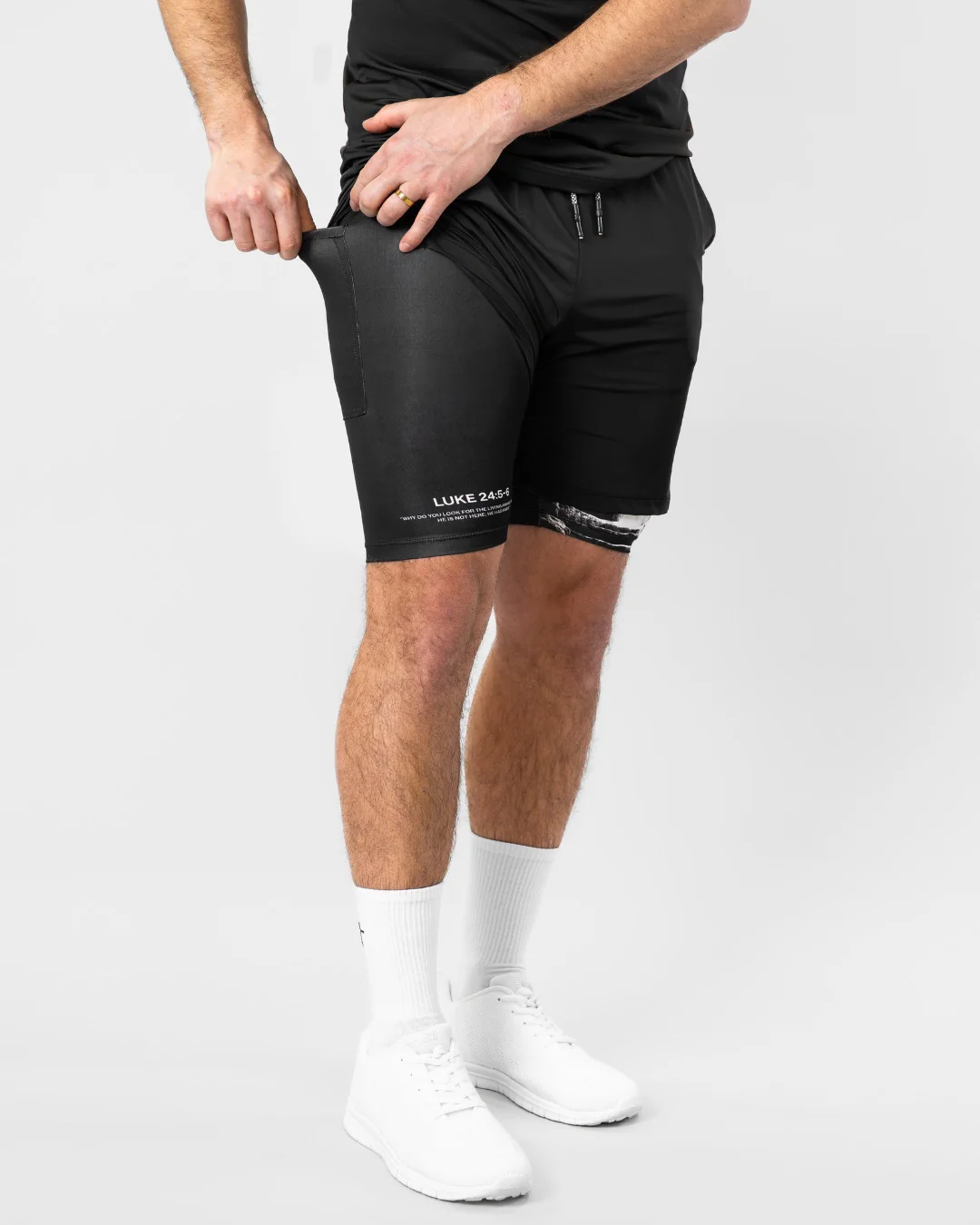 Risen Men's Performance Shorts - Image 7