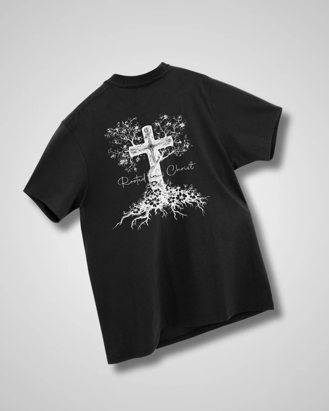 'Rooted in Christ' Women’s Oversized T-Shirt - Image 6