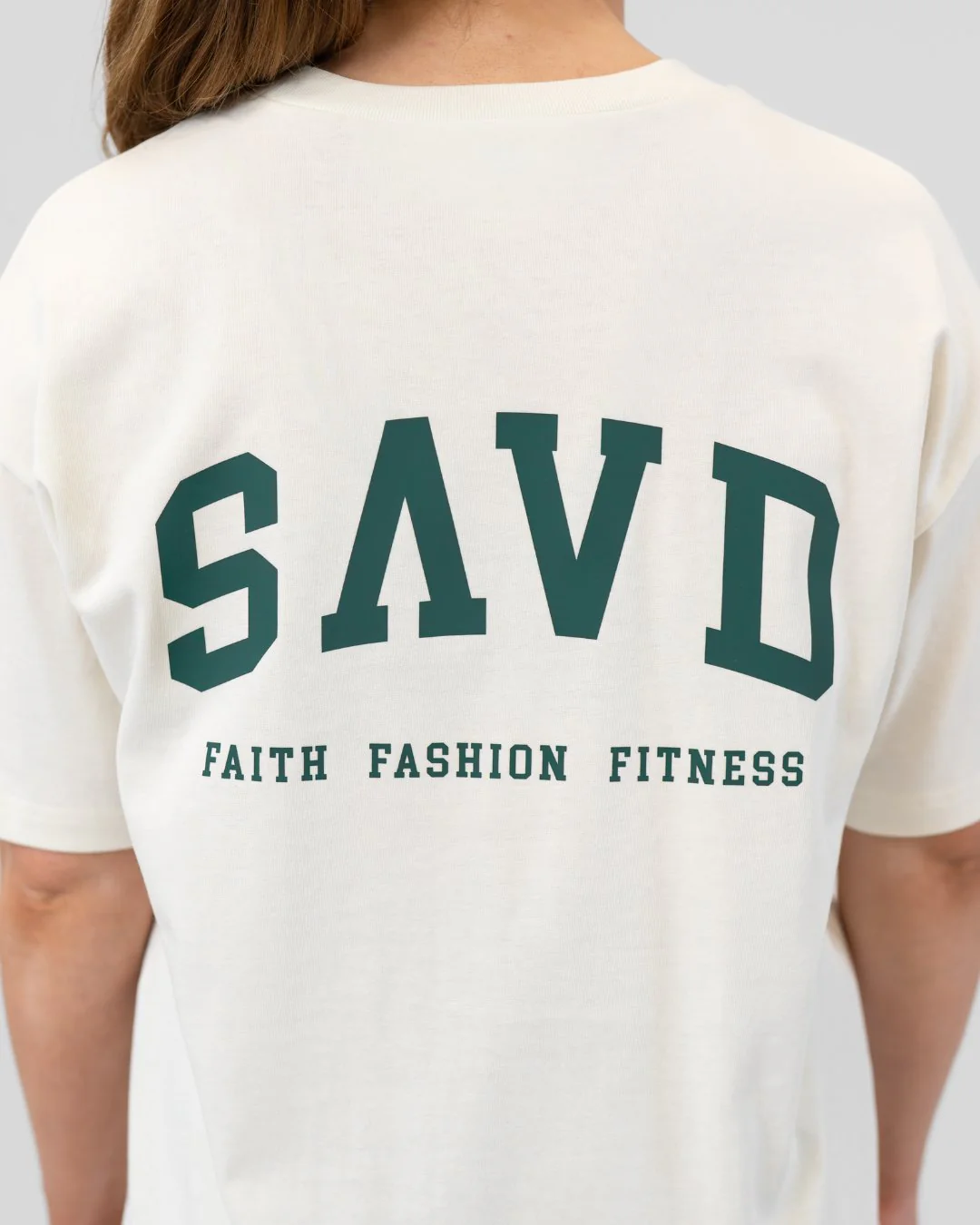 SAVD ’Varsity’ Women’s Oversized T-Shirt - Image 3