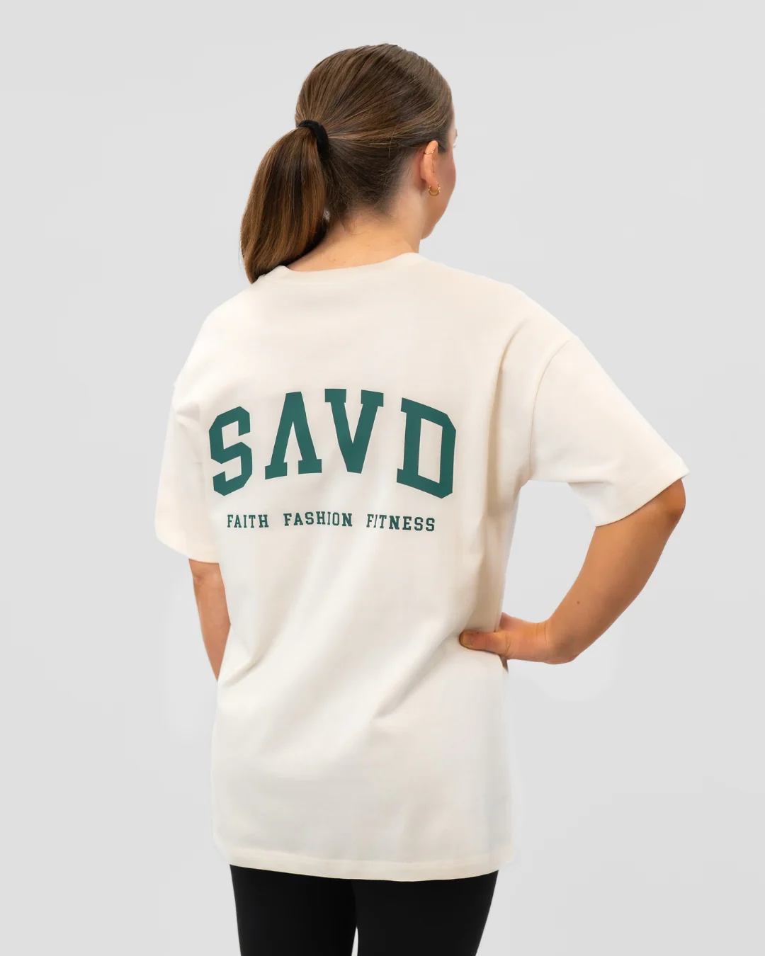 SAVD ’Varsity’ Women’s Oversized T-Shirt - Image 5