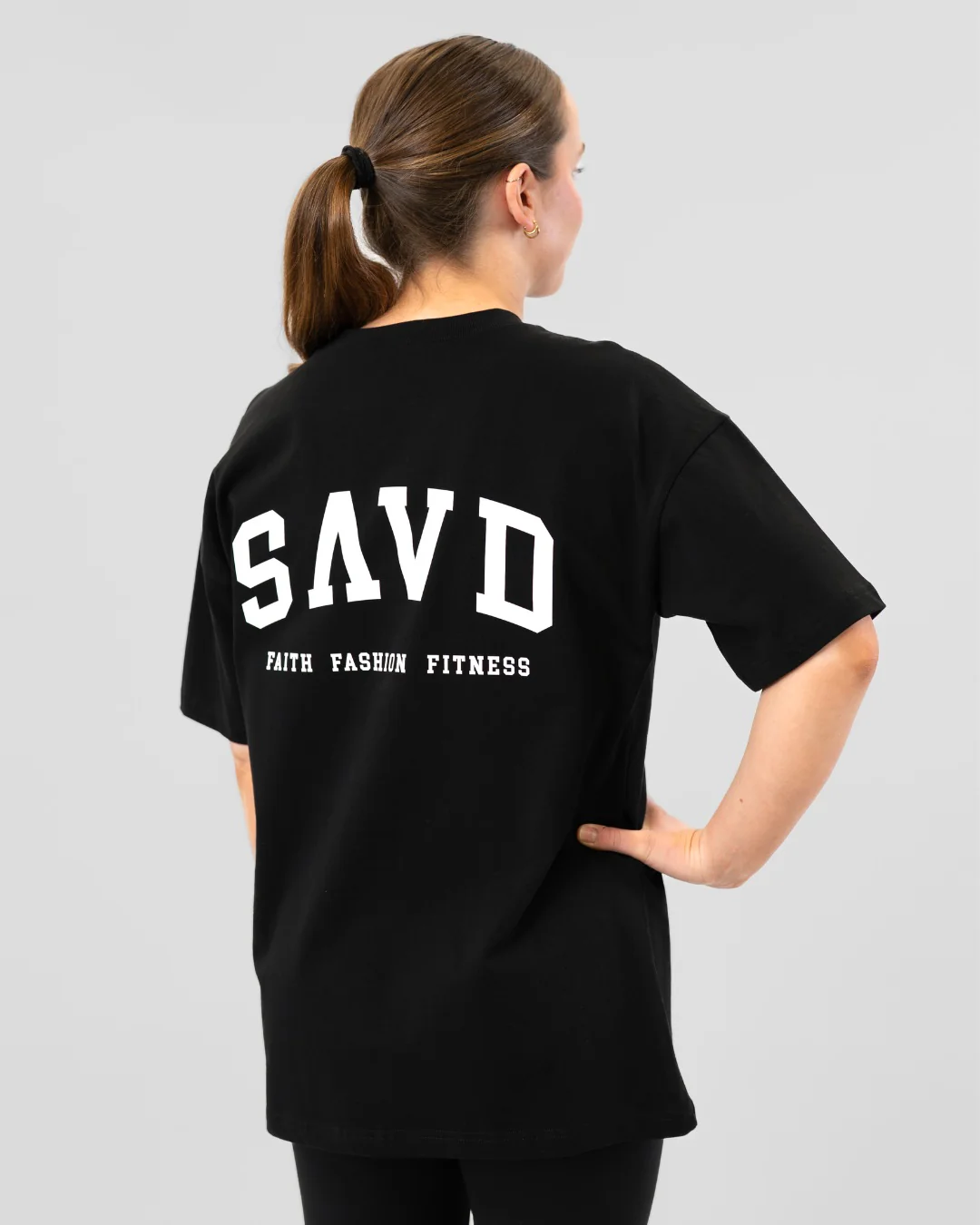 SAVD ’Varsity’ Women’s Oversized T-Shirt - Image 9