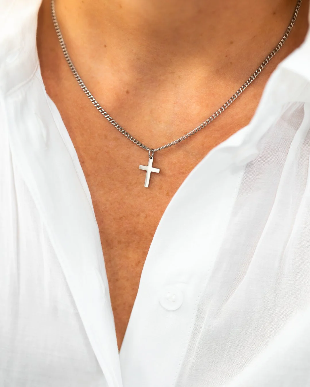 SAVD Cross Necklace - Image 4