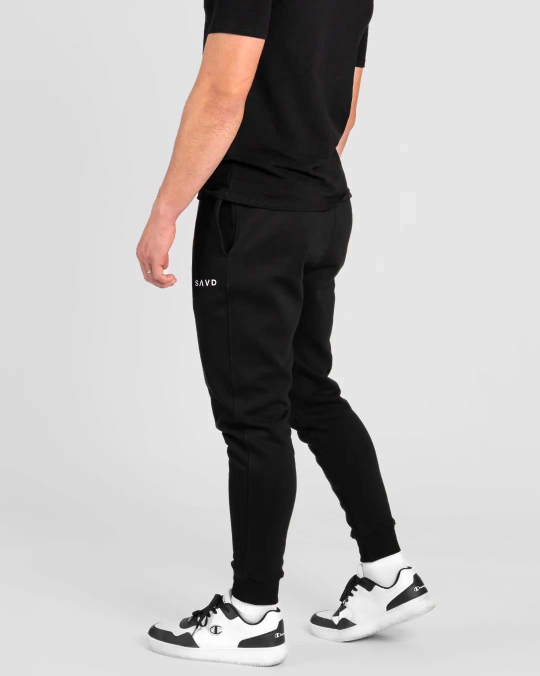 SAVD Essential Joggers – Cuffed Fit - Image 4
