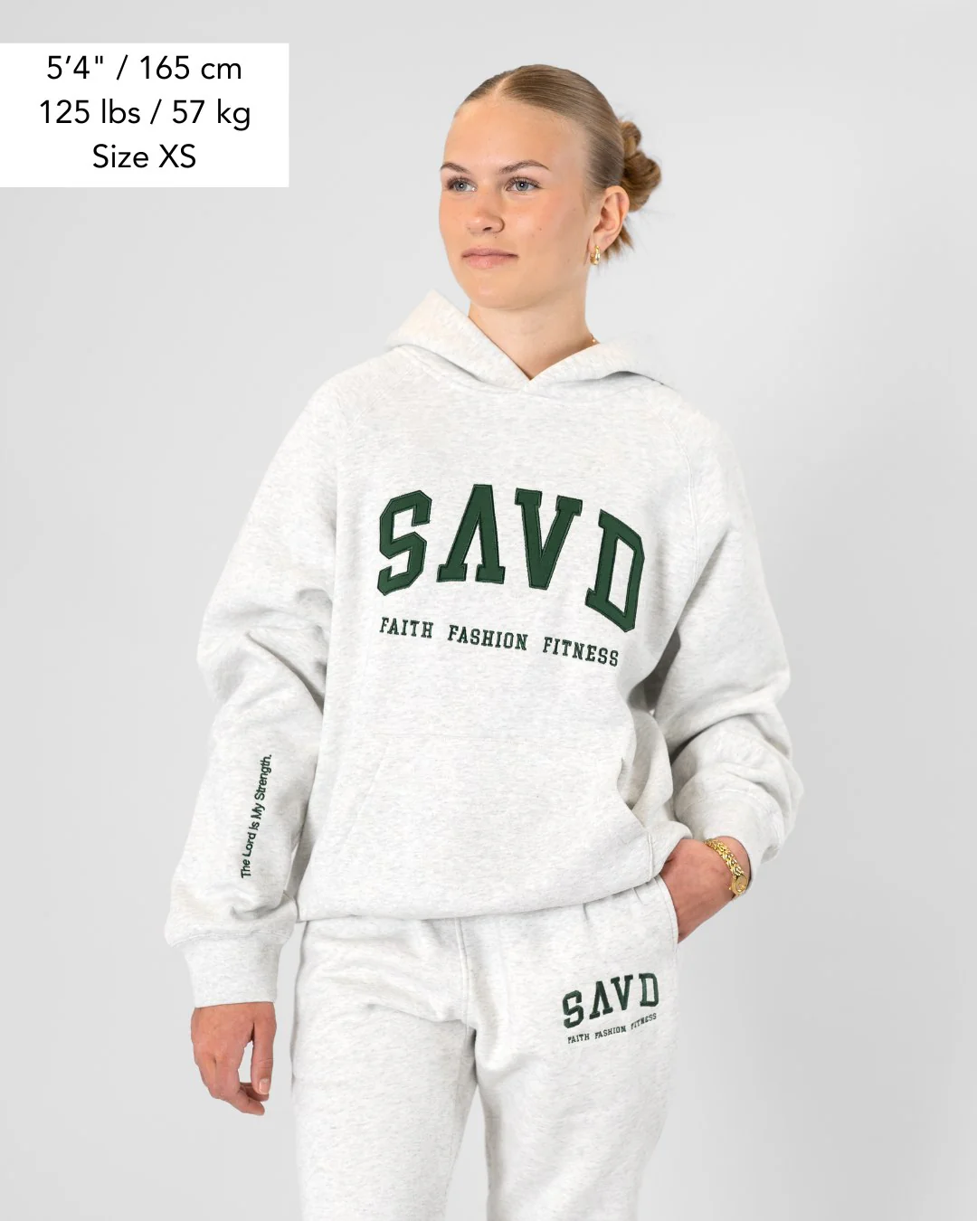 SAVD Oversized Varsity Hoodie - Image 11