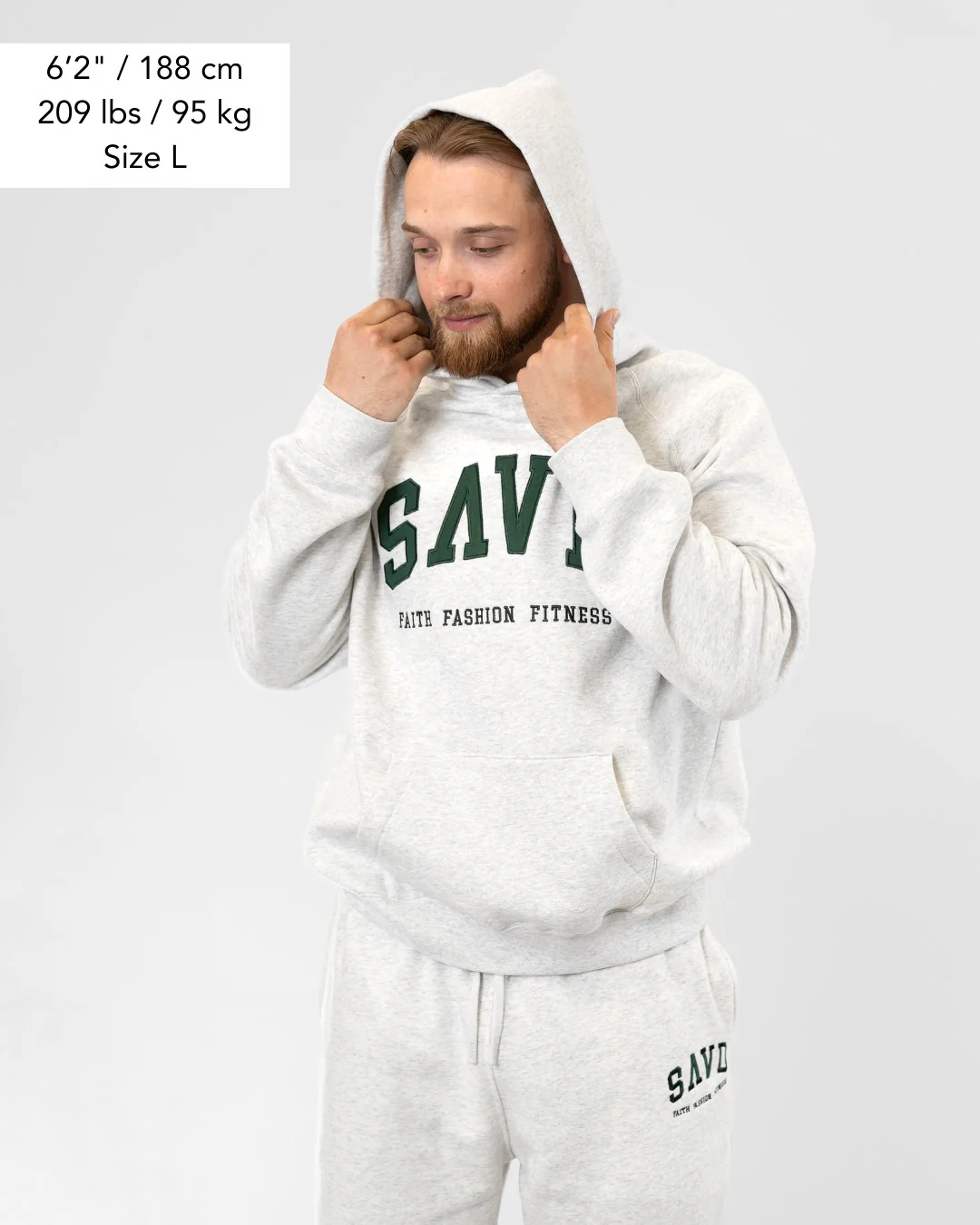 SAVD Oversized Varsity Hoodie - Image 12