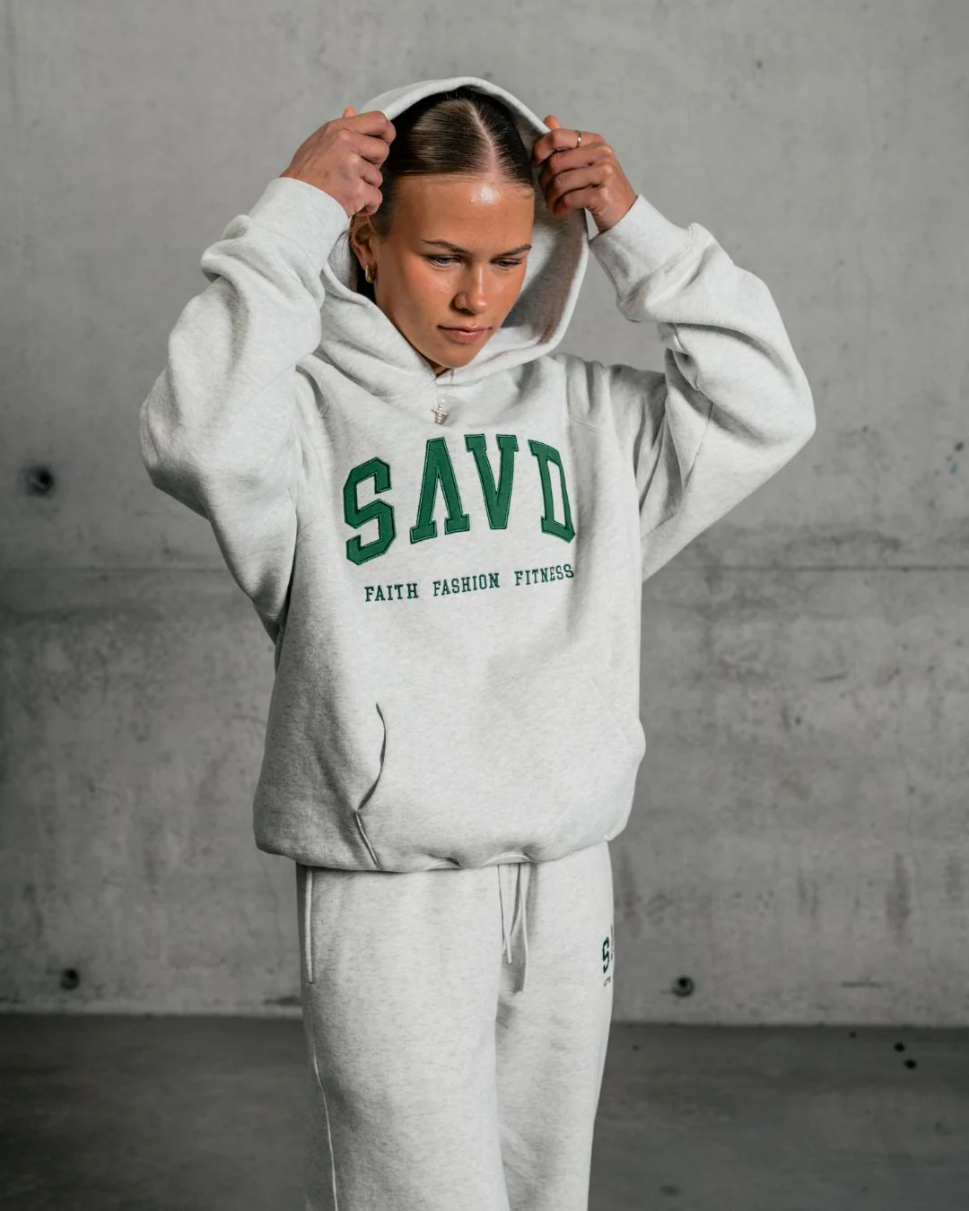 SAVD Oversized Varsity Hoodie - Image 16