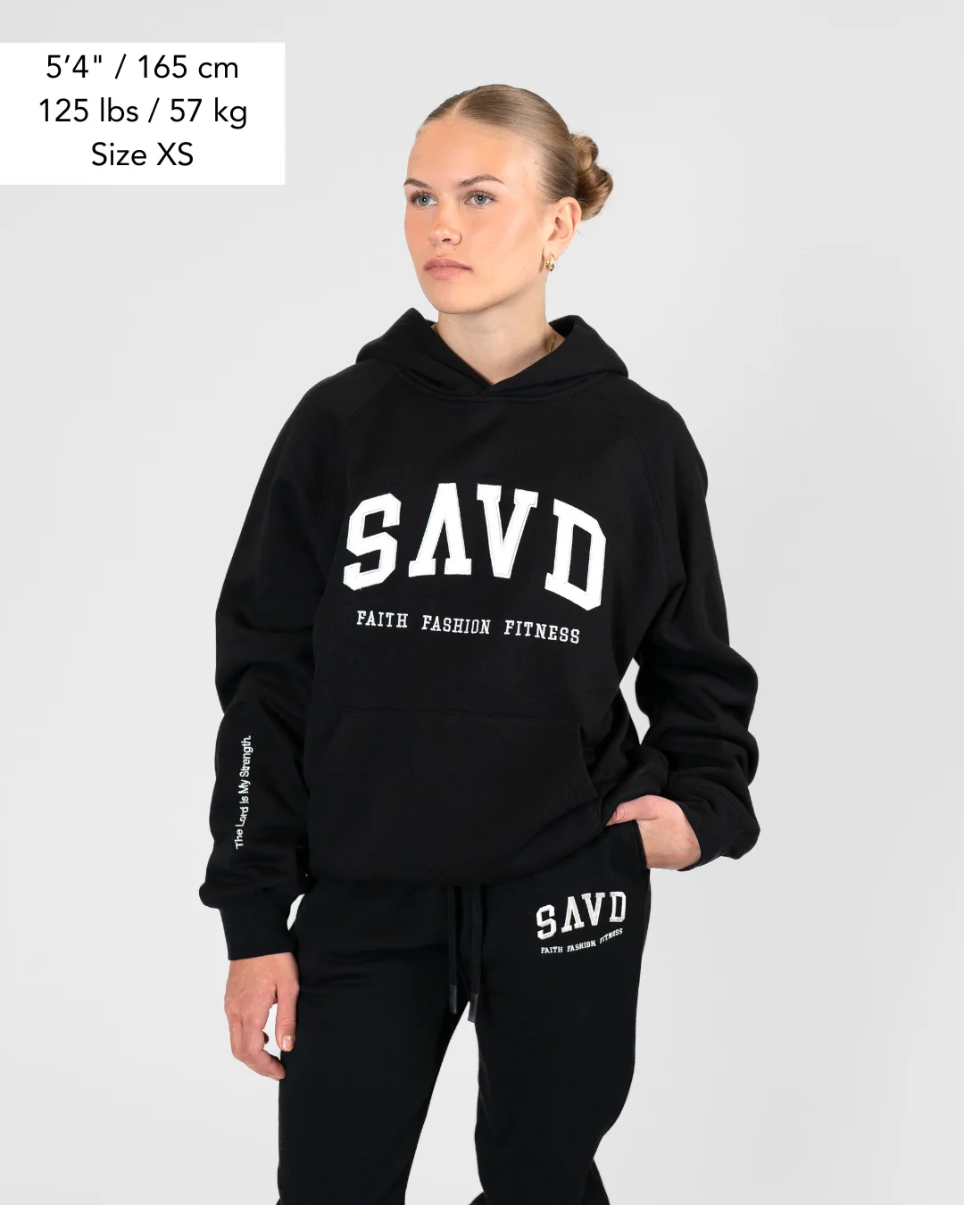 SAVD Oversized Varsity Hoodie - Image 8