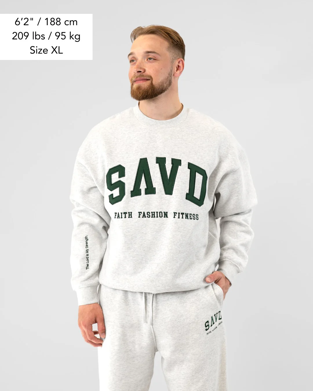 SAVD Oversized Varsity Sweater - Image 11