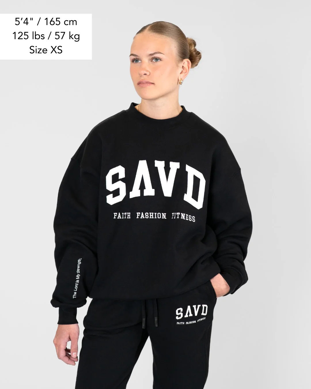 SAVD Oversized Varsity Sweater - Image 6