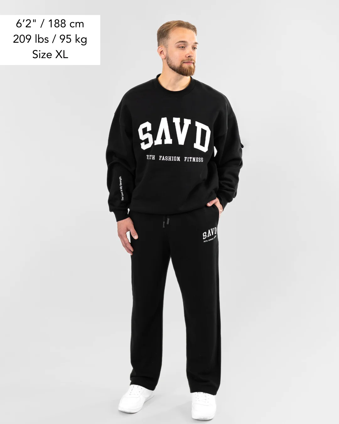 SAVD Oversized Varsity Sweater - Image 8