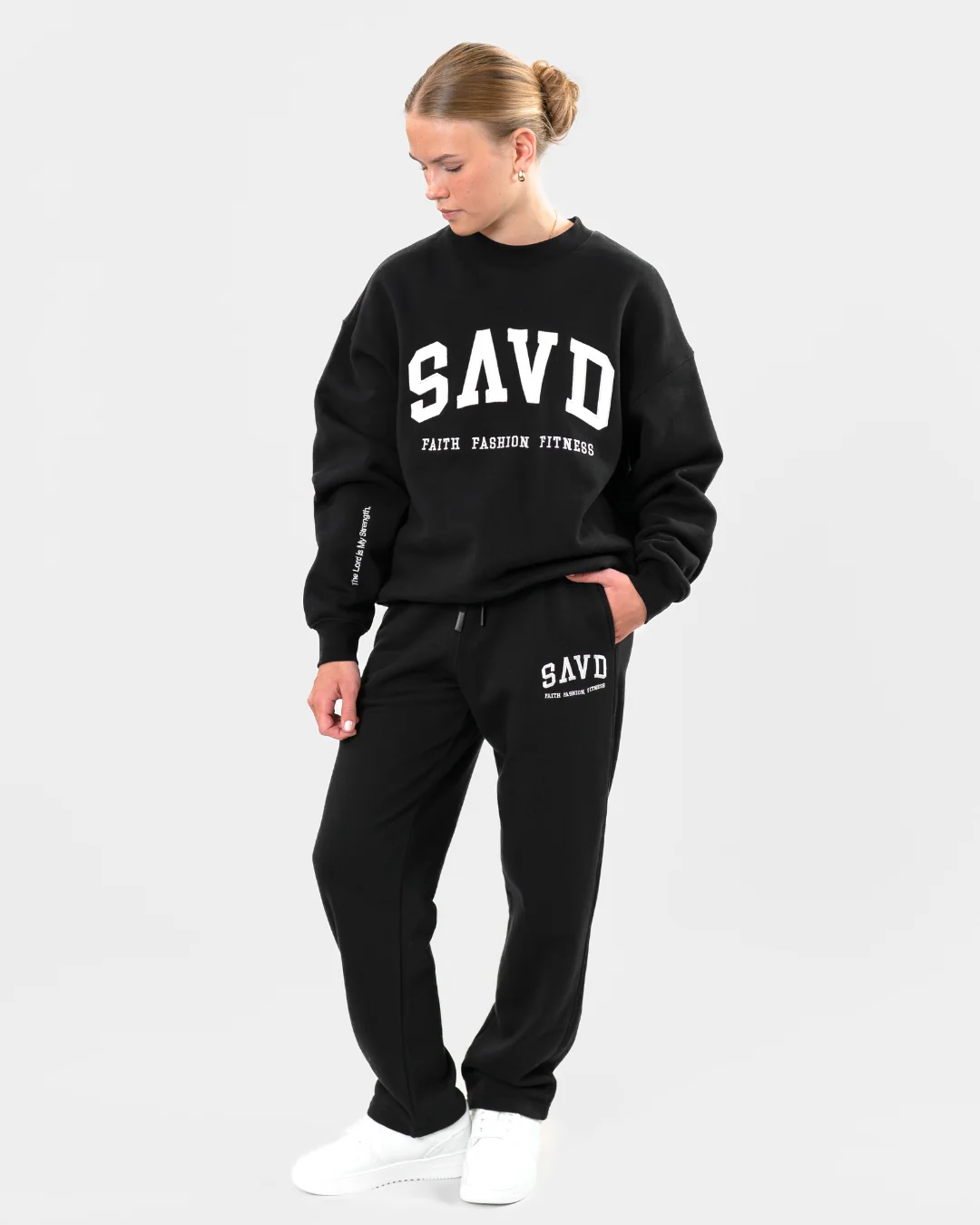 SAVD Oversized Varsity Sweater - Image 9