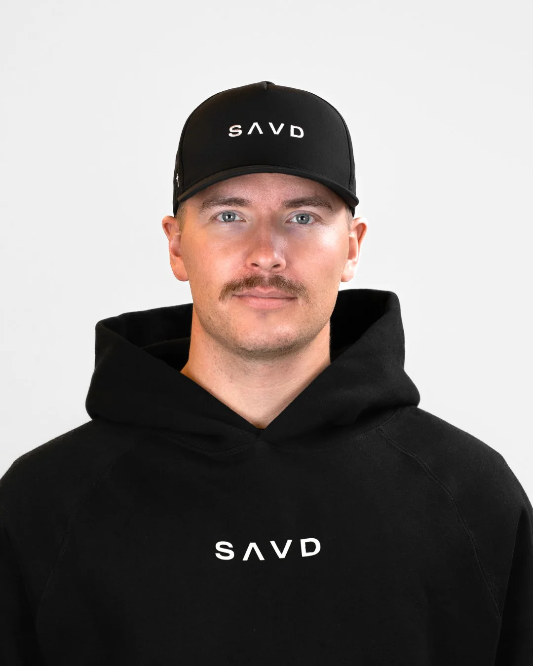 SAVD Perforated Snapback - Black - Image 5