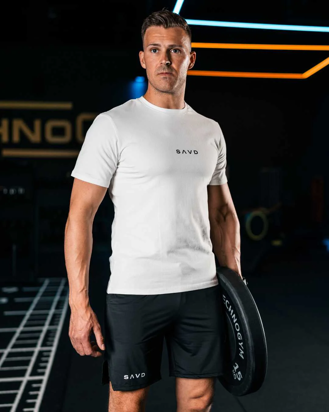 SAVD Performance T-Shirt - White - Image 6