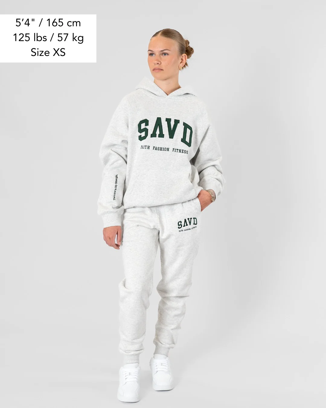 SAVD Varsity Joggers – Cuffed Fit - Image 3