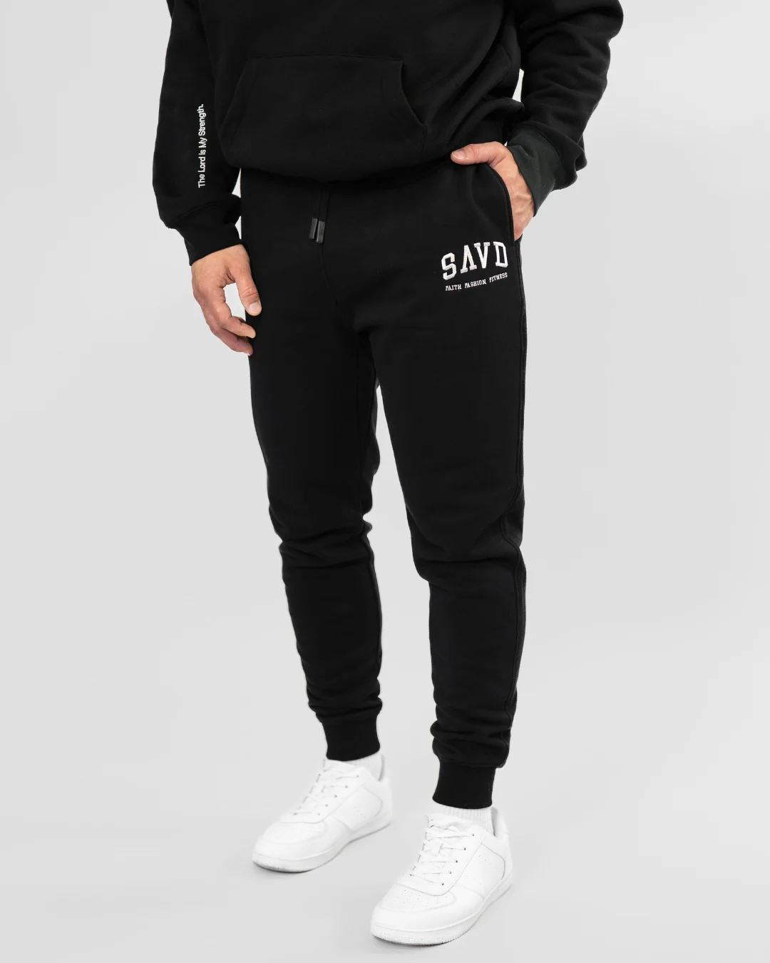 SAVD Varsity Joggers – Cuffed Fit - Image 6