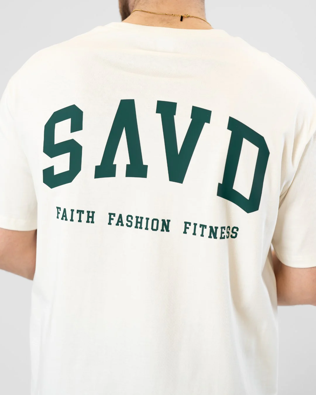 SAVD ’Varsity’ Men’s Oversized T-Shirt - Image 3