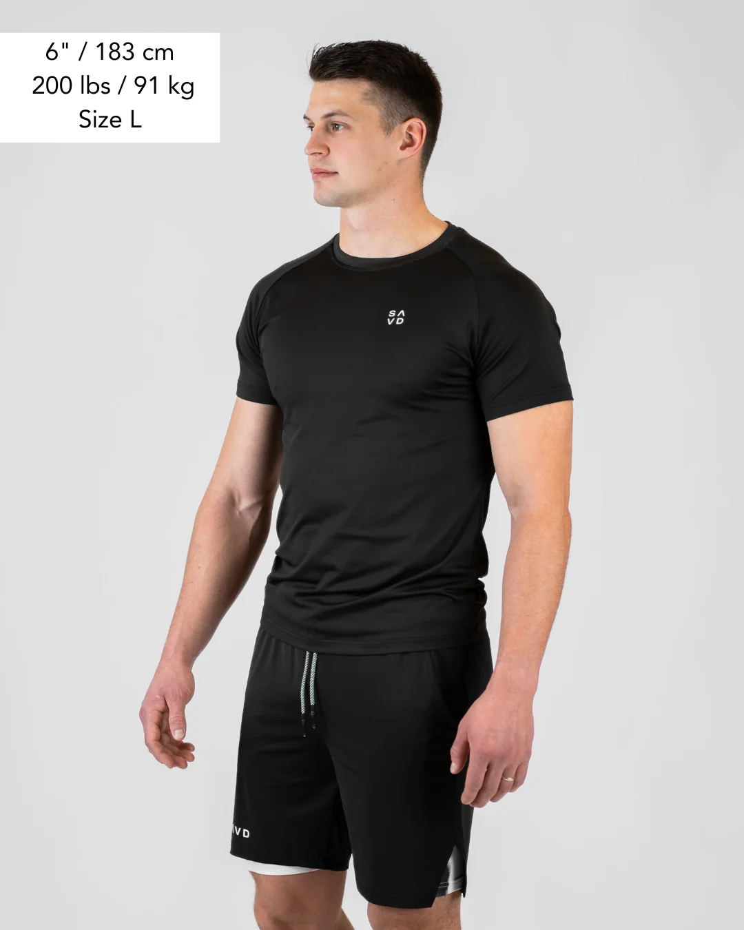 Training Tee - Black - Image 3