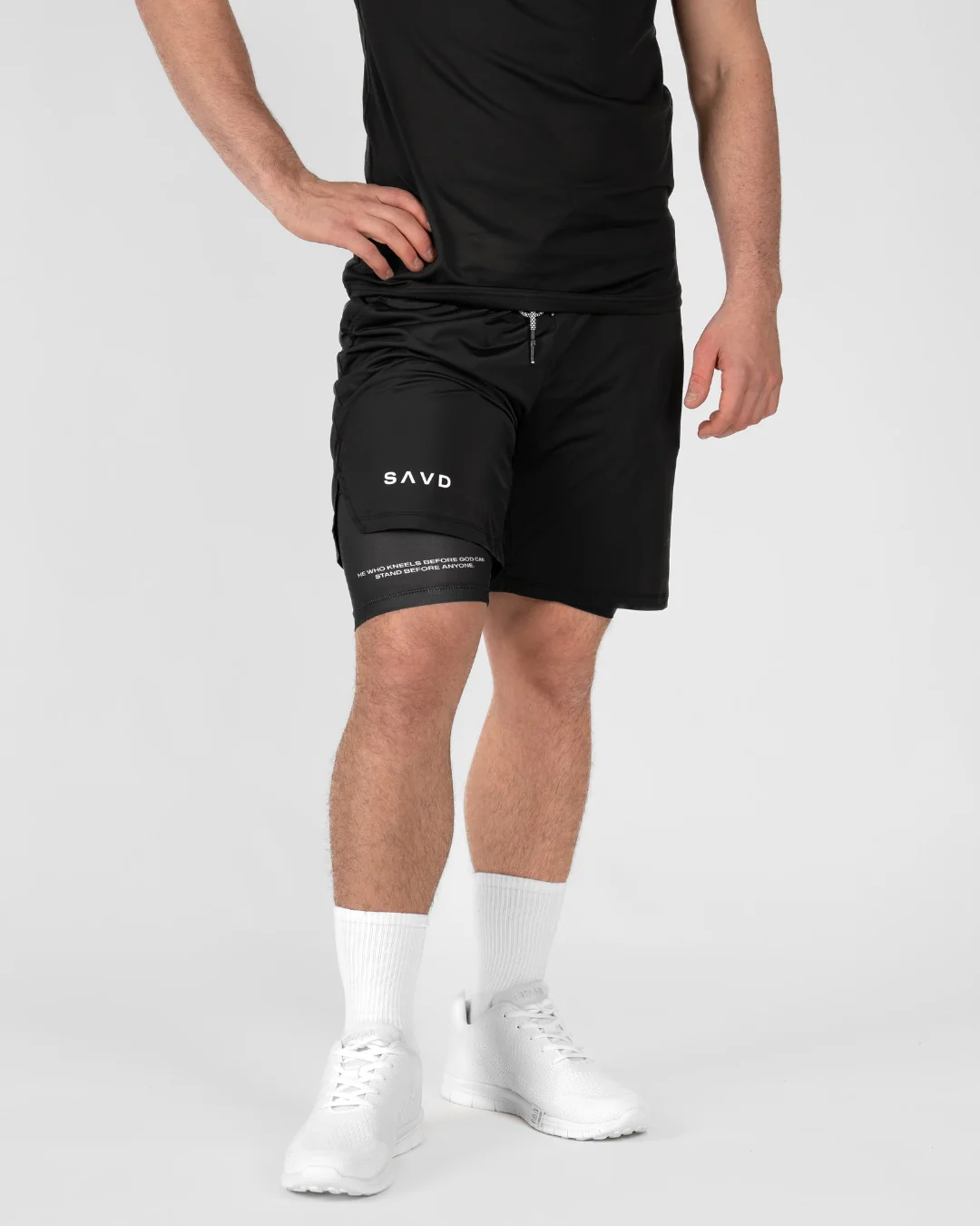 ’Warrior’s Prayer’ Men’s Performance Shorts - Image 7
