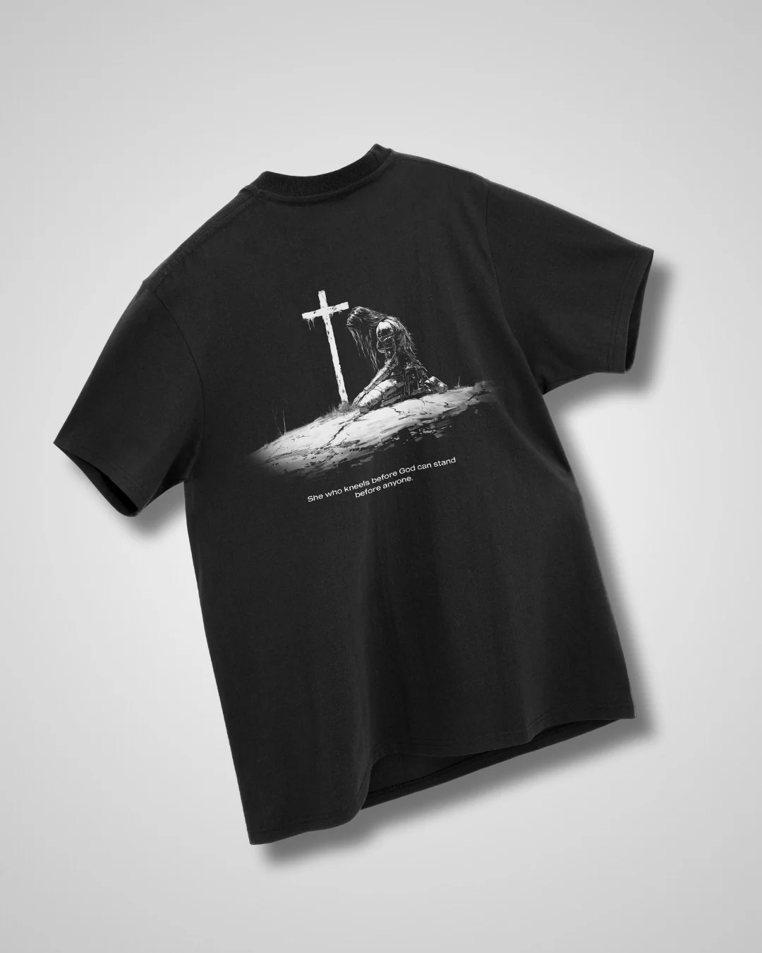'Warrior's Prayer' Women’s Oversized T-Shirt - Image 6